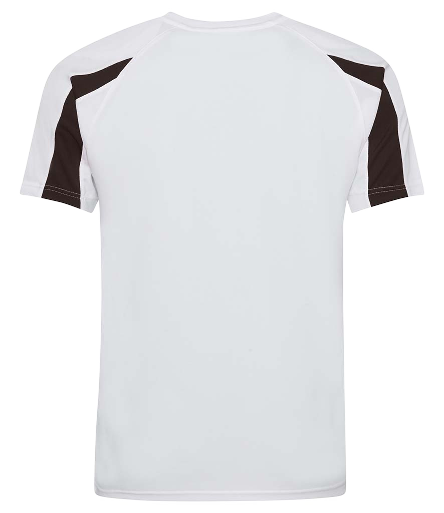 ⚽ Custom Contrast Performance Tee — AWDis JC003