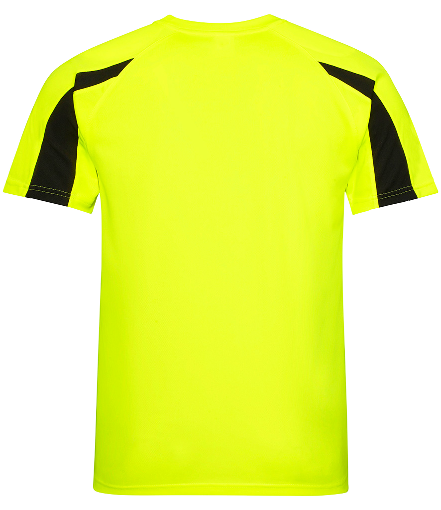 ⚽ Custom Contrast Performance Tee — AWDis JC003