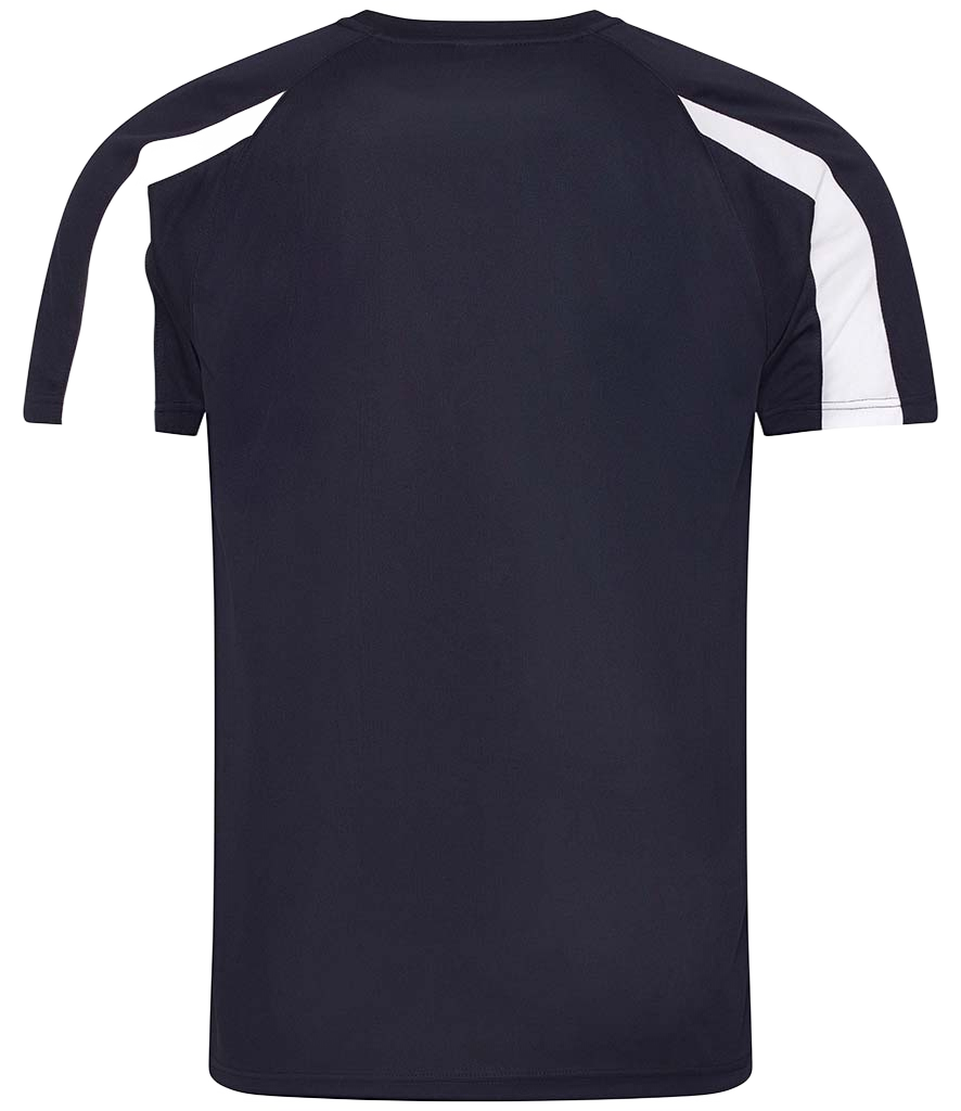 ⚽ Custom Contrast Performance Tee — AWDis JC003