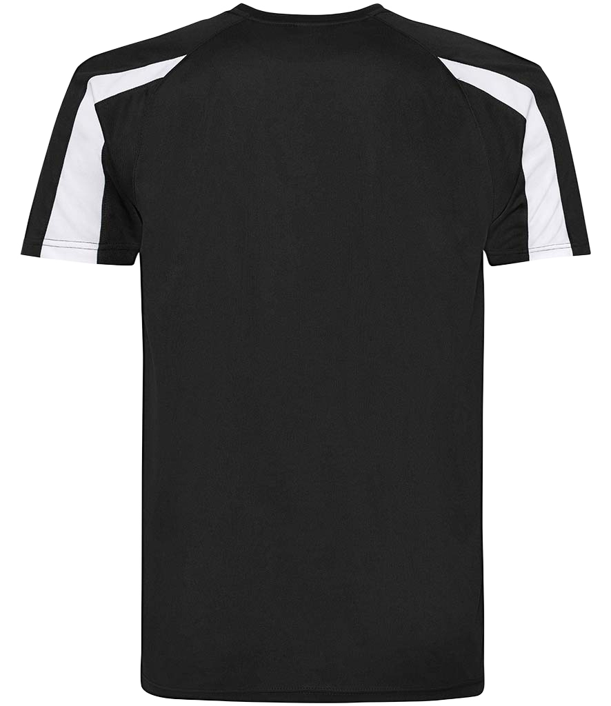 ⚽ Custom Contrast Performance Tee — AWDis JC003