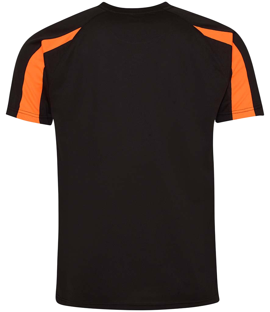 ⚽ Custom Contrast Performance Tee — AWDis JC003