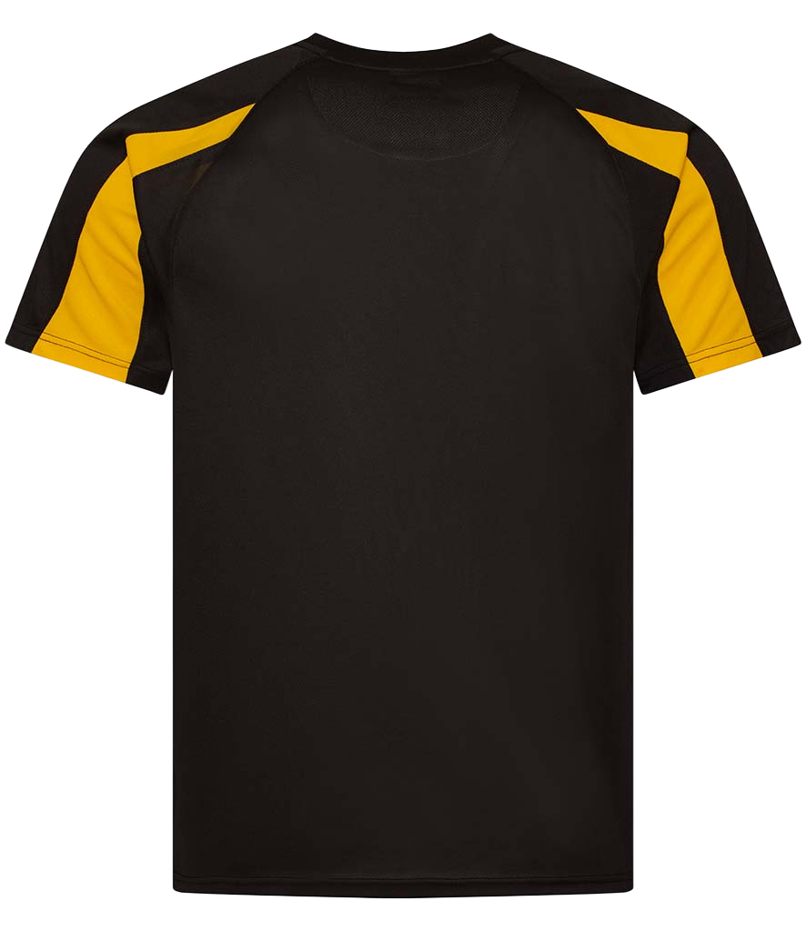 ⚽ Custom Contrast Performance Tee — AWDis JC003
