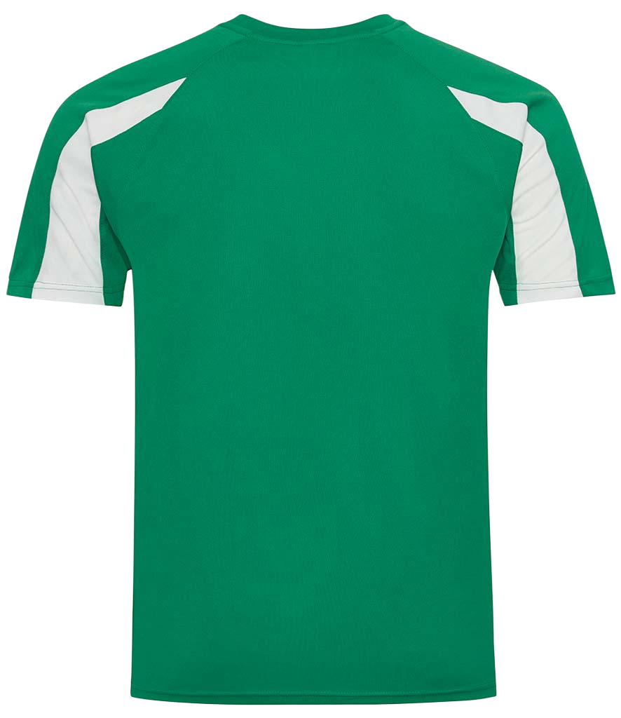 ⚽ Custom Contrast Performance Tee — AWDis JC003