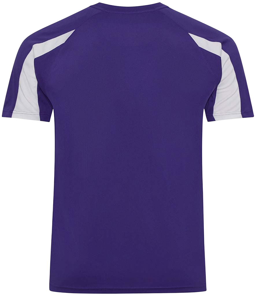 ⚽ Custom Contrast Performance Tee — AWDis JC003
