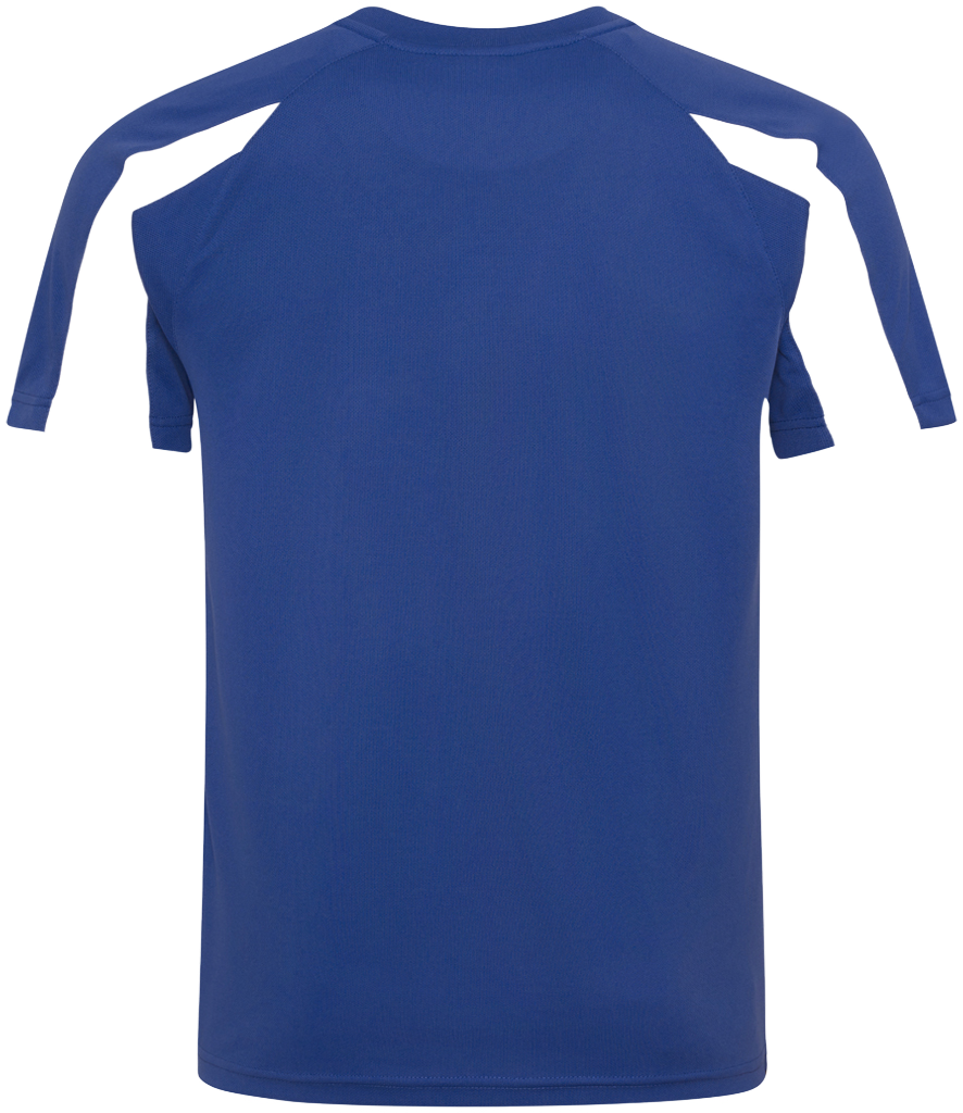 ⚽ Custom Contrast Performance Tee — AWDis JC003