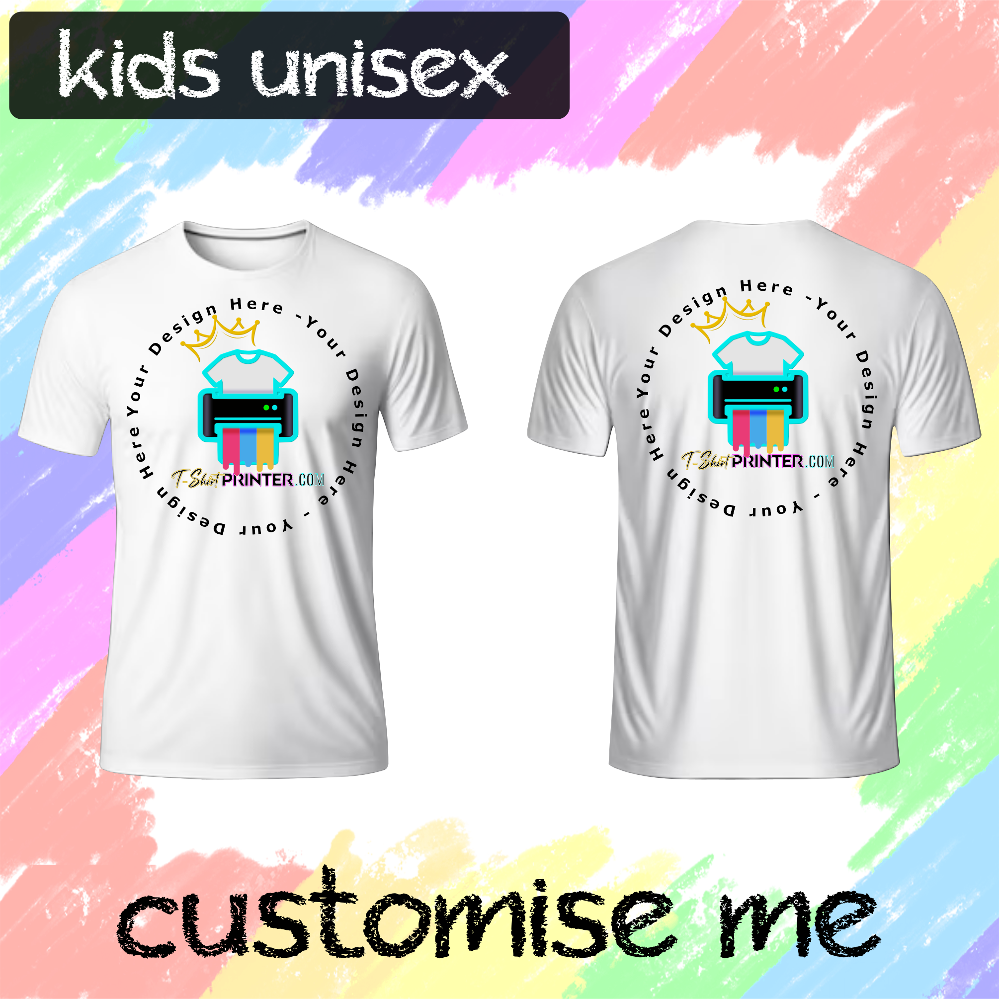 Kids T-Shirt Customisable