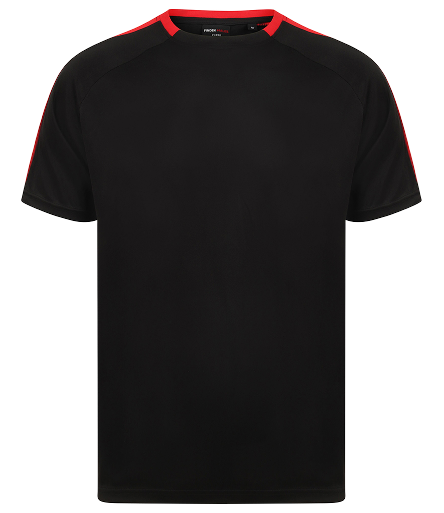 ⚽ Custom Football Team T-Shirt — Finden + Hales LV290