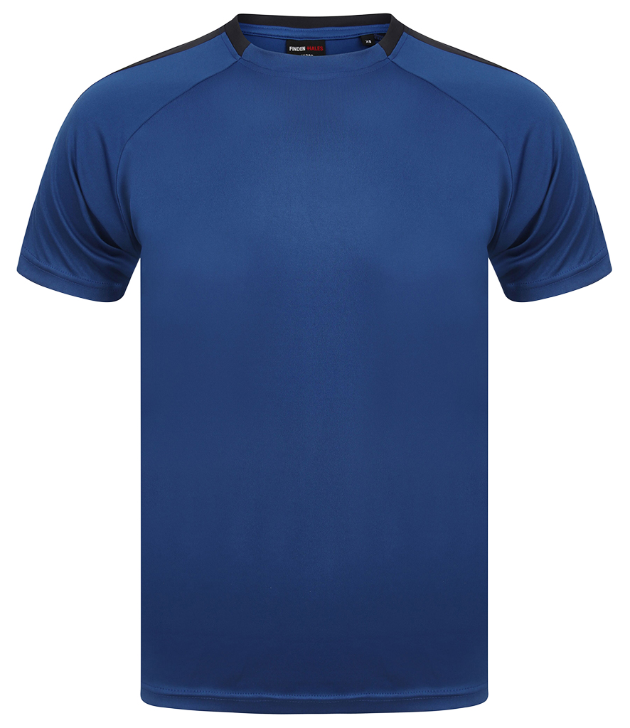 ⚽ Custom Football Team T-Shirt — Finden + Hales LV290