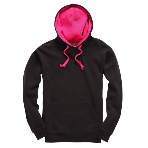 Contrast Hoodie - 1x Print (Front or Back)