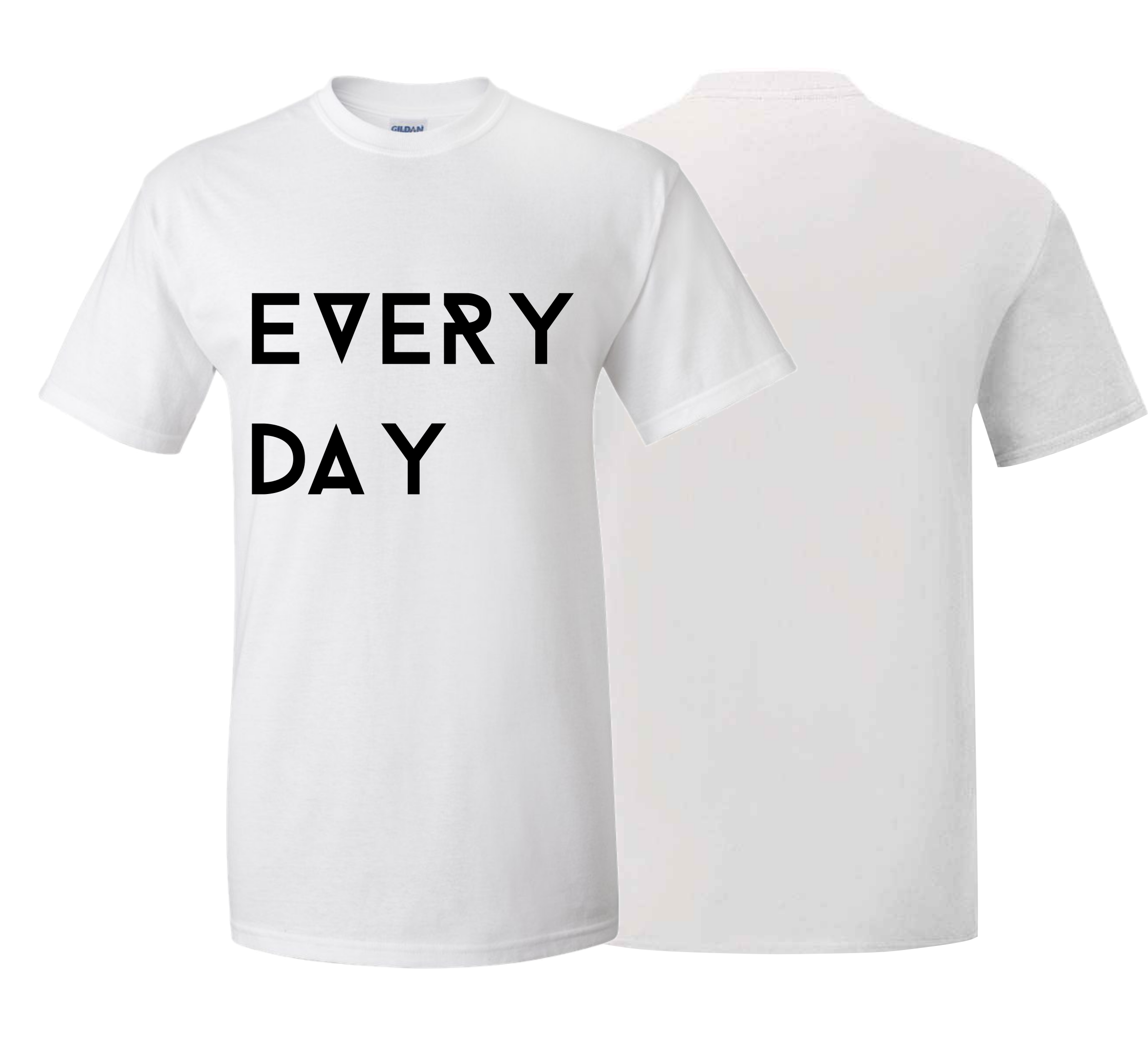 T-Shirts Unisex - 2x Print (Front & Back)