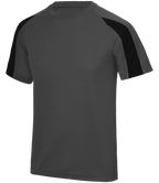 ⚽ Custom Contrast Performance Tee — AWDis JC003
