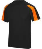 ⚽ Custom Contrast Performance Tee — AWDis JC003