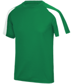 ⚽ Custom Contrast Performance Tee — AWDis JC003