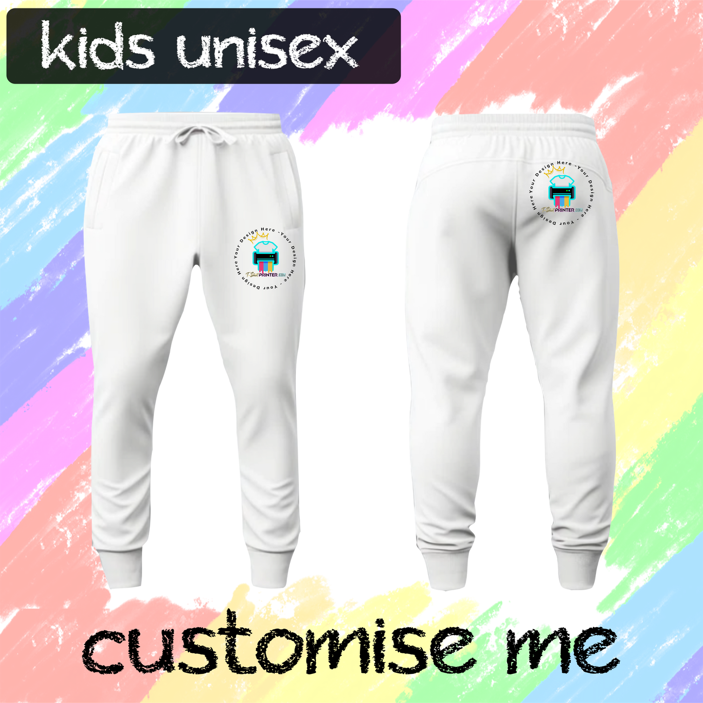 Kids Joggers Customisable