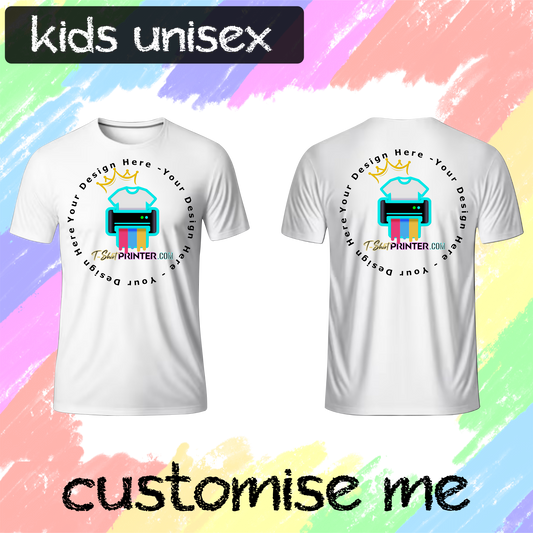 Kids T-Shirt Customisable