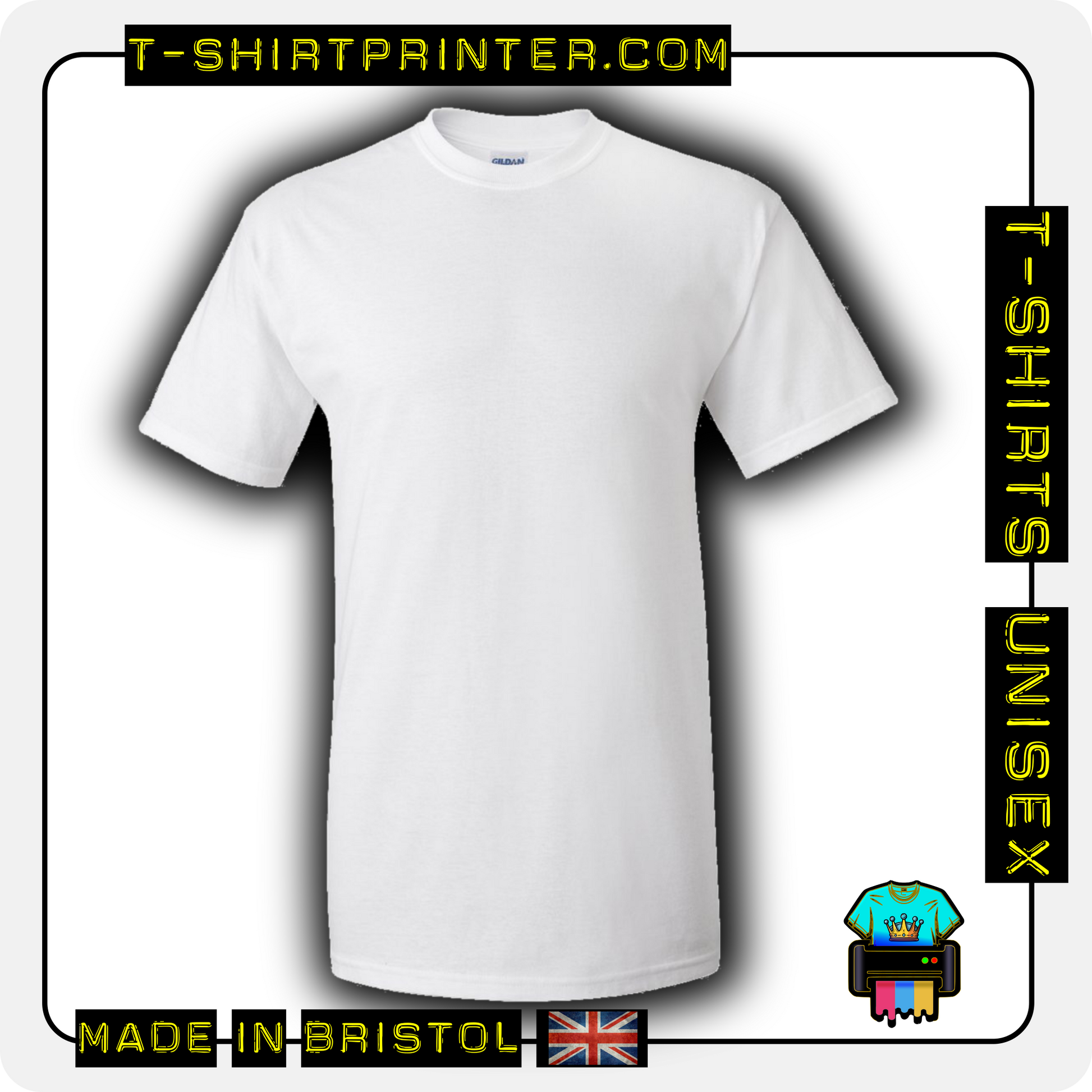 T-Shirts Unisex - 1x Print (Front or Back)