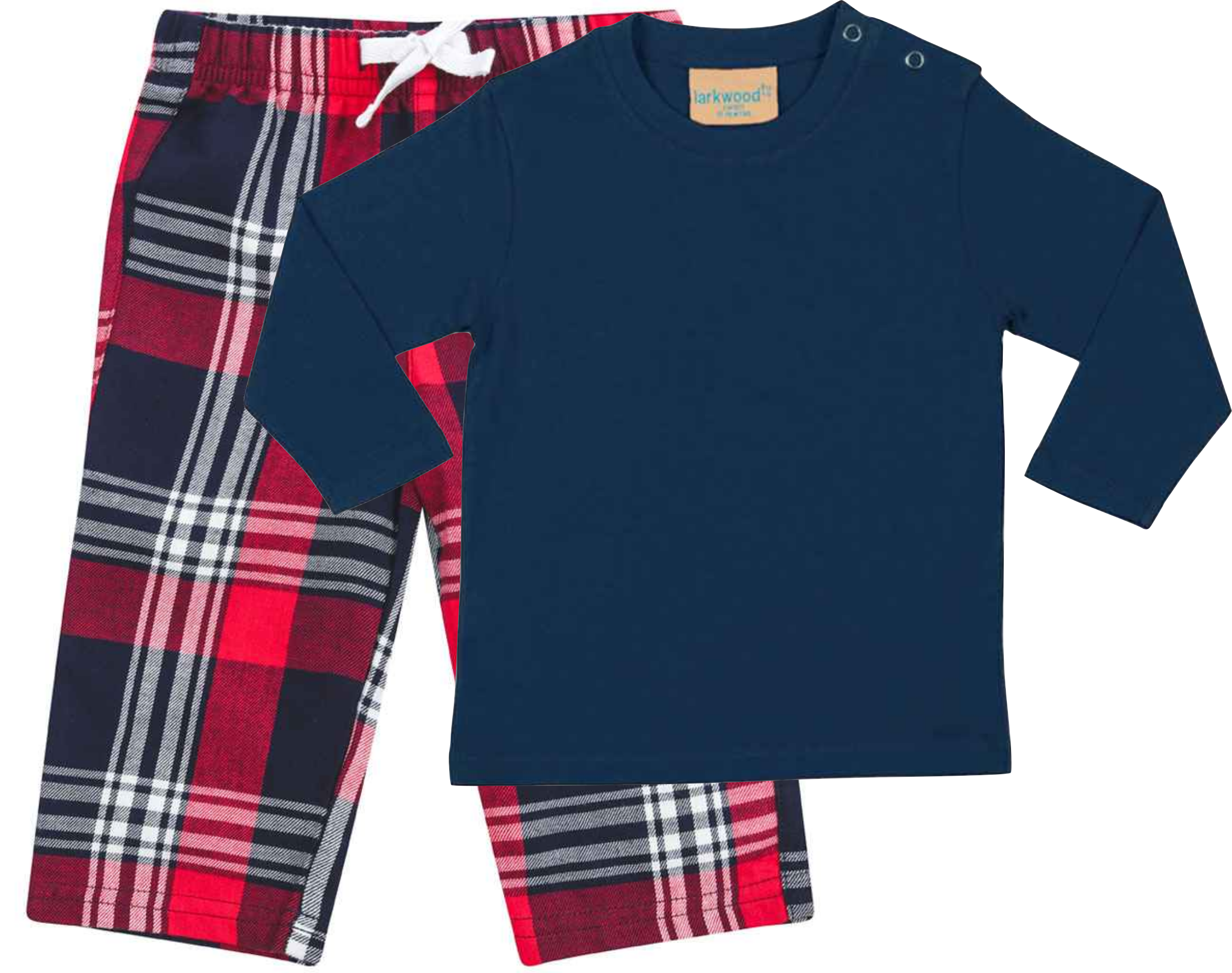 🎁 Custom Christmas Family Pyjama Set — Tee + Lounge Pants