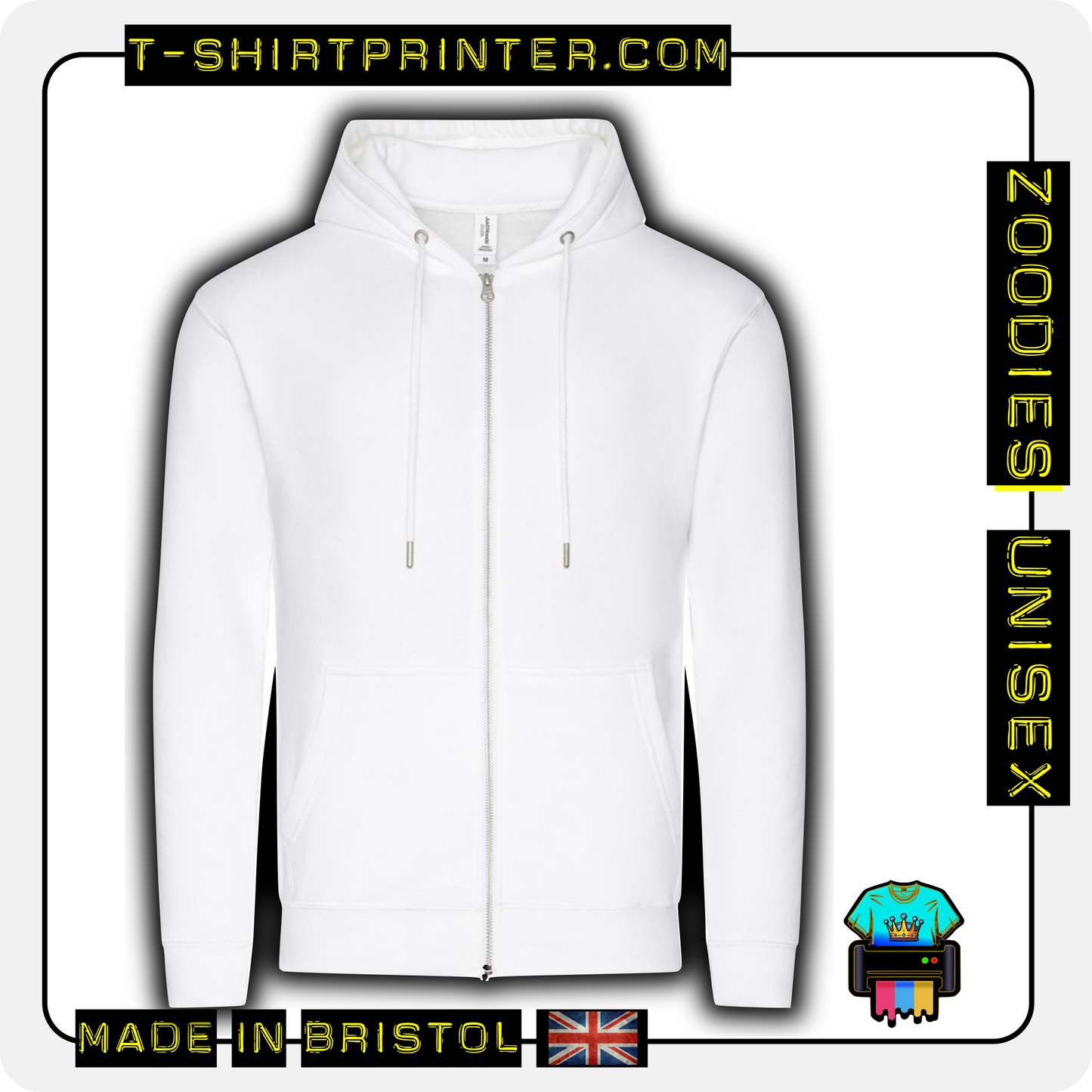 Zip Hoodies Unisex Adults