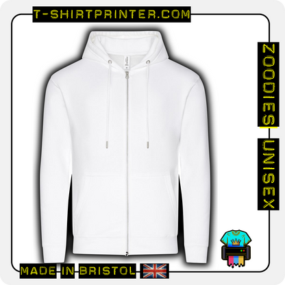 Zip Hoodies Unisex Adults