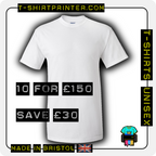 T-Shirts Unisex - 2x Print (Front & Back)